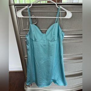 Blue dress